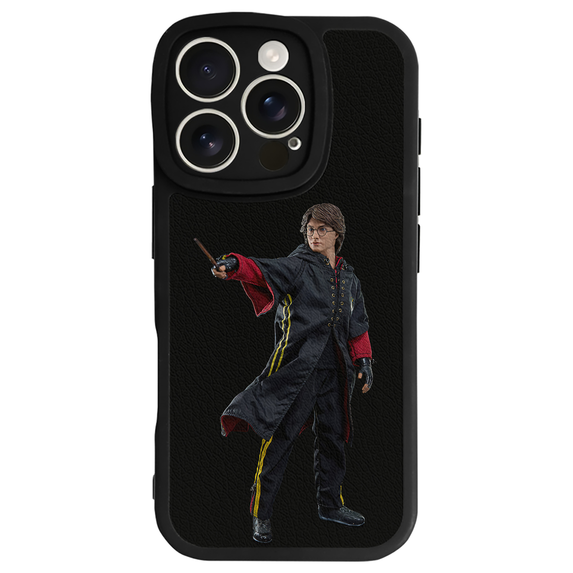 （画像用） Harry Potter ハリー・ポッターシリーズ 【iPhone 16シリーズ対応】シリコンスマホケース（レザー調） 材質：シリコン